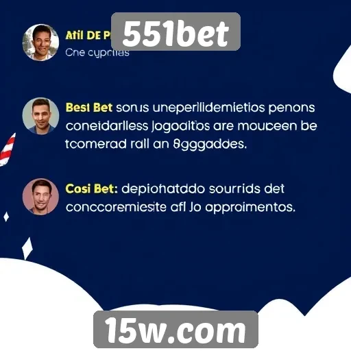 Depoimentos de jogadores sobre a experiência na 551bet